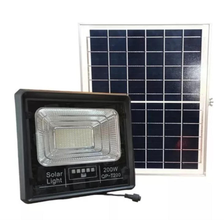 Lampara Reflector Led Panel Solar 200W